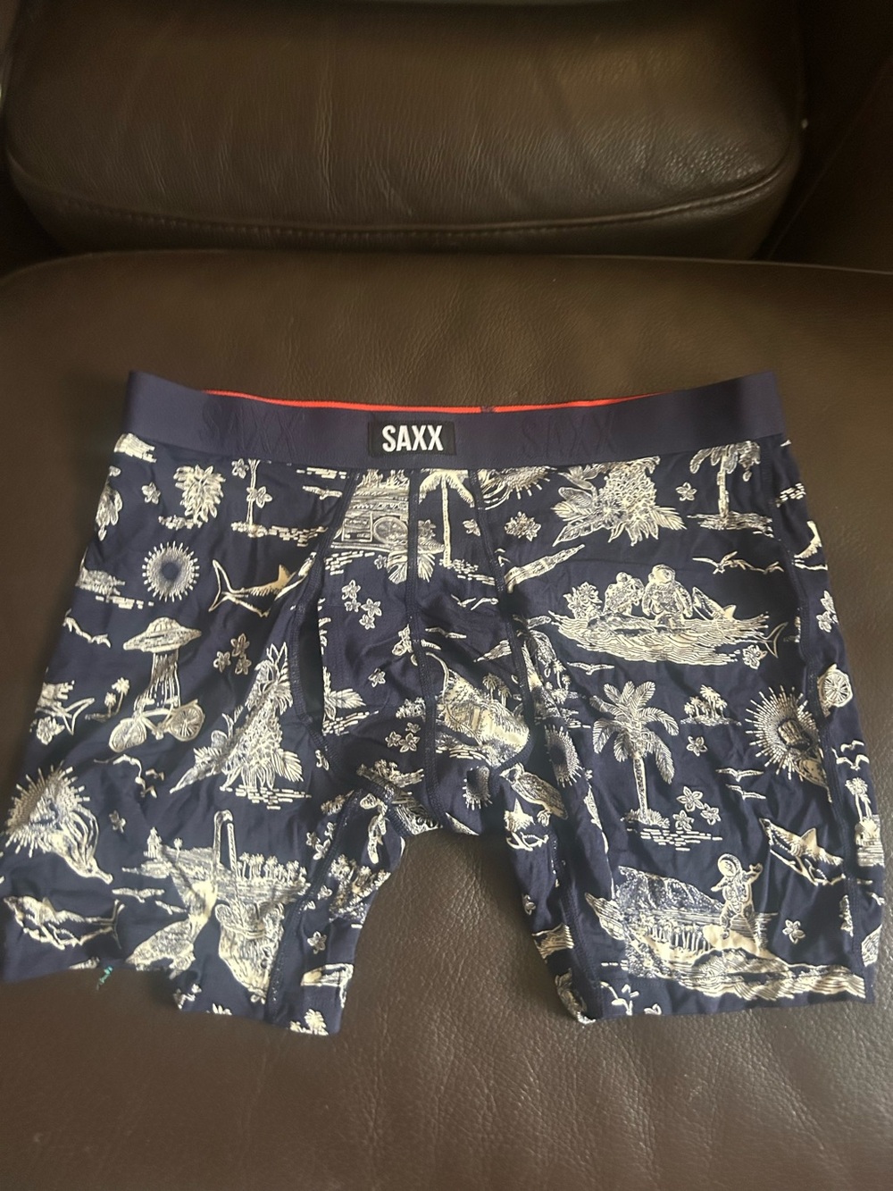 SAXX Men's Vibe Xtra Super Soft Comfort Boxer Briefs Large Size Underwear